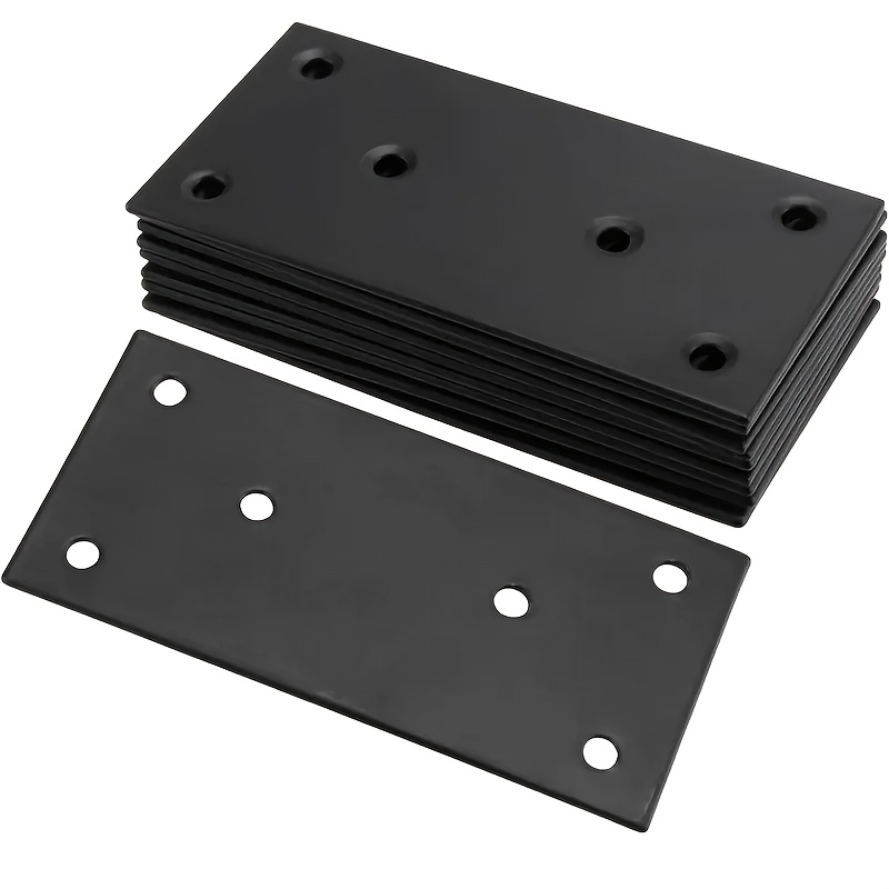 Furniture Hardware Design - 4Pcs Furniture Brackets Stainless Steel Flat