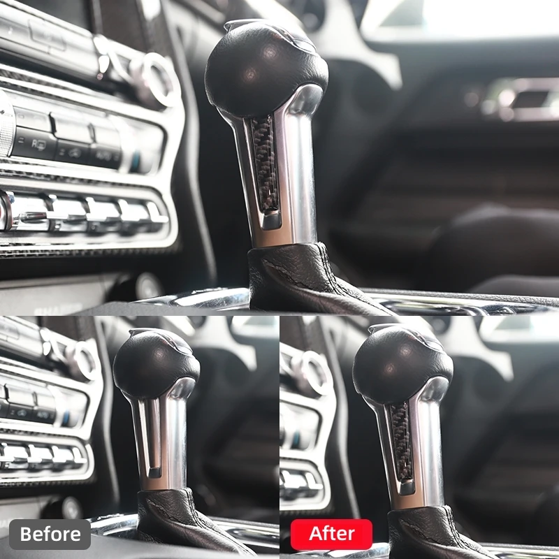 Real Soft Carbon Fiber Interio - Door Handle Bar review and price