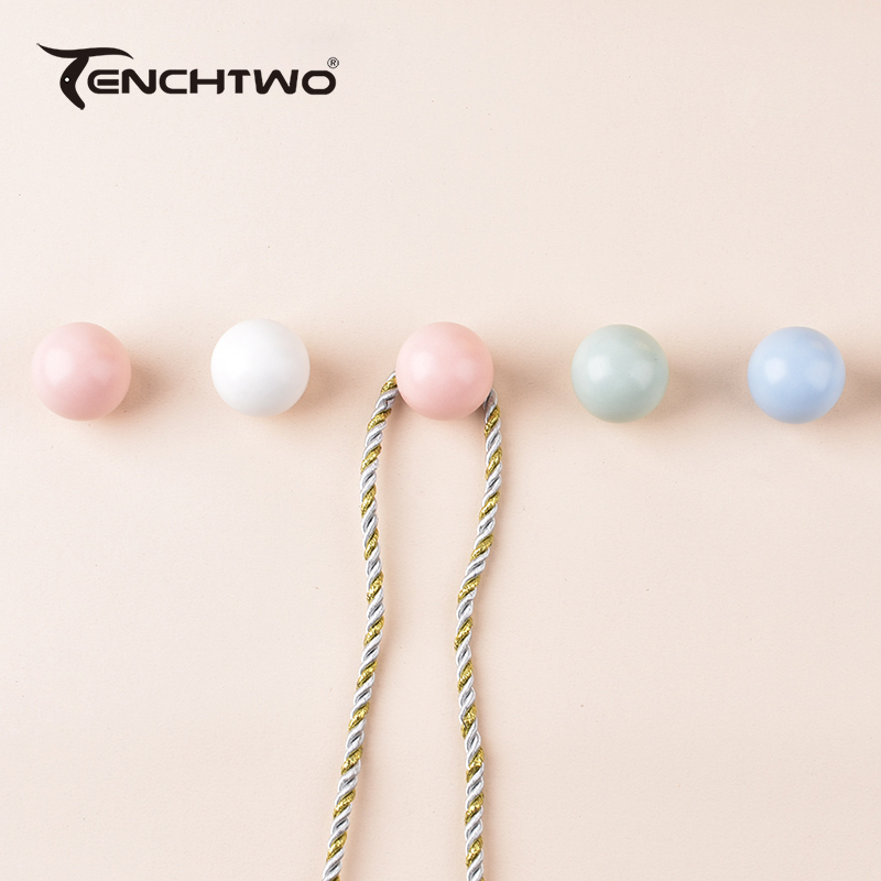Round Ceramic Hook Clothes Han - Furniture Hardware Design review and price