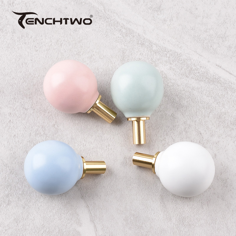 Round Ceramic Hook Clothes Han - Furniture Hardware Design review and price