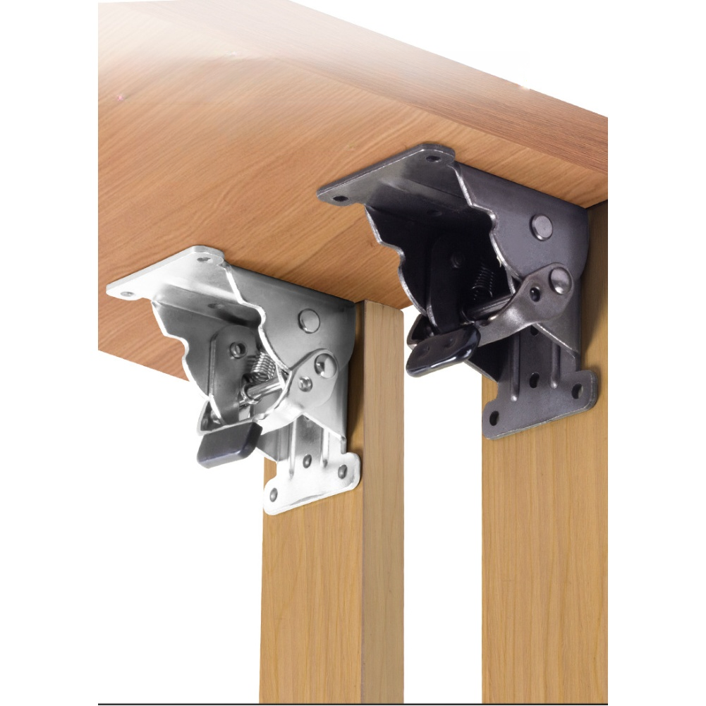 4pcs Heavy Duty Folding Bracke - Furniture Hardware For Legs review and price