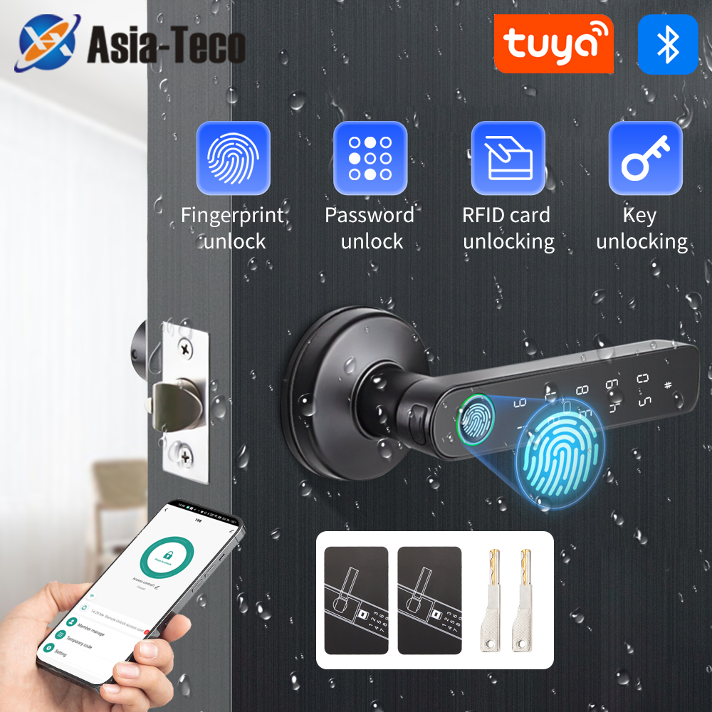 Tuya SmartLife APP BLE Smart F - Door Handle Bar review and price