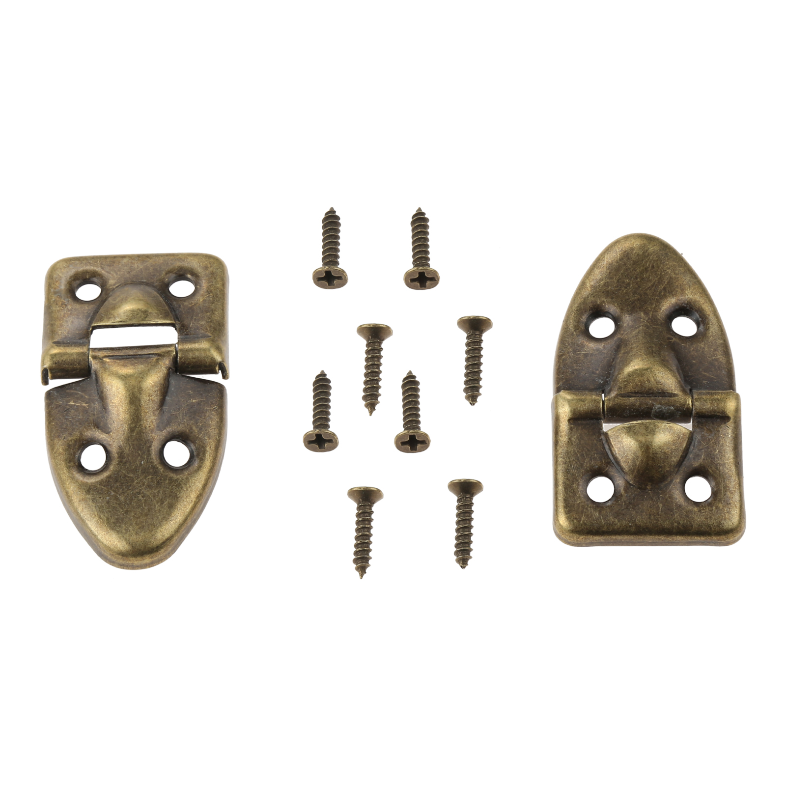 2Pcs Decorative Box Hinges Jew - Furniture Hardware Vintage review and price