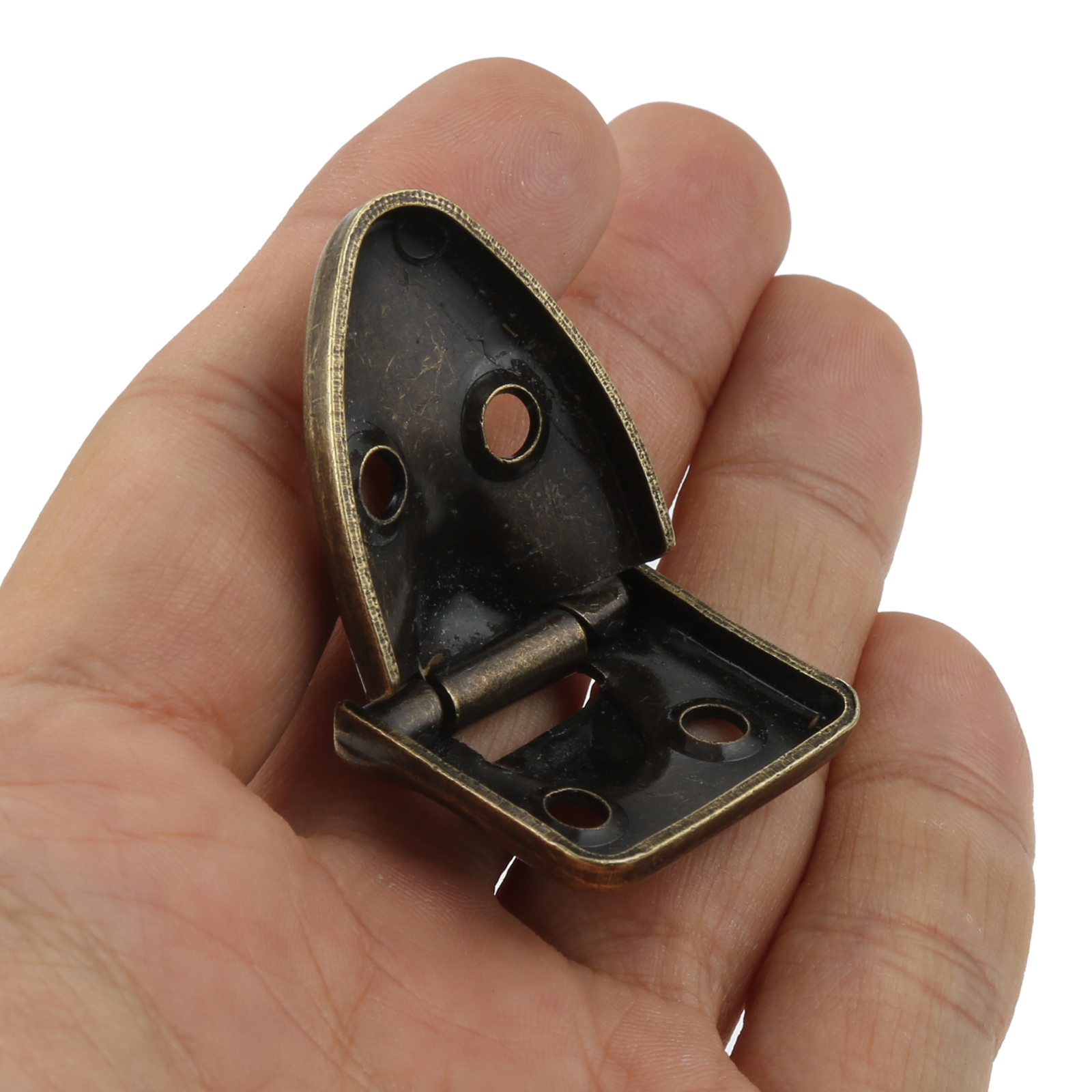2Pcs Decorative Box Hinges Jew - Furniture Hardware Vintage review and price