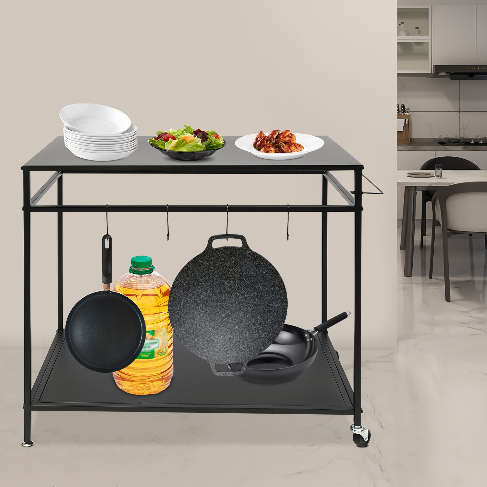33.5*20in Double-Shelves Grill - Furniture Hardware Design review and price