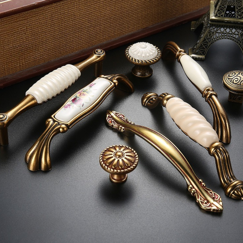 Drawer Knobs Wardrobe Door Han - Furniture Hardware Vintage review and price