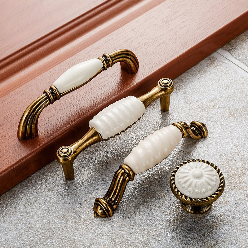 Drawer Knobs Wardrobe Door Han - Furniture Hardware Vintage review and price