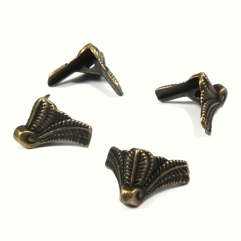 8Pcs Antique Corner Protector  - Furniture Hardware For Legs review and price