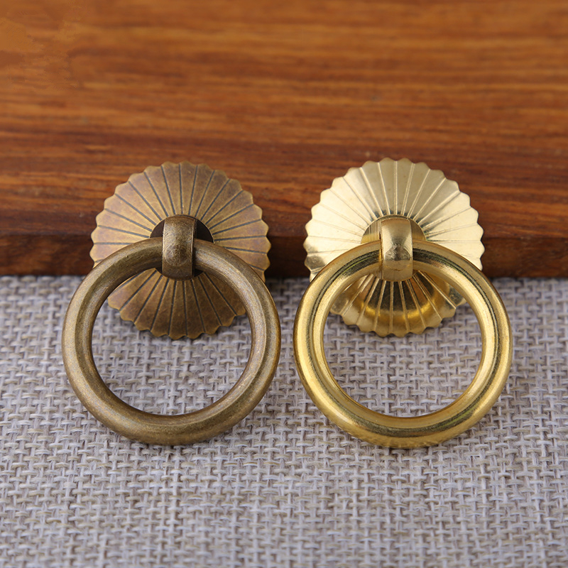 Vintage Brass Cabinet Ring Kno - Door Handle Bar review and price
