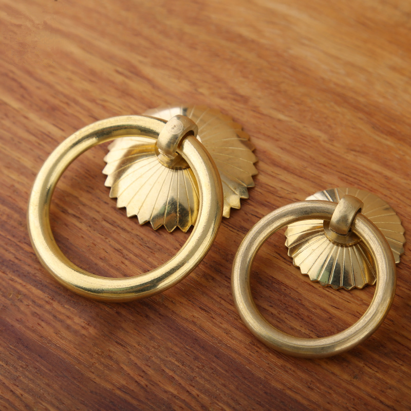 Vintage Brass Cabinet Ring Kno - Door Handle Bar review and price