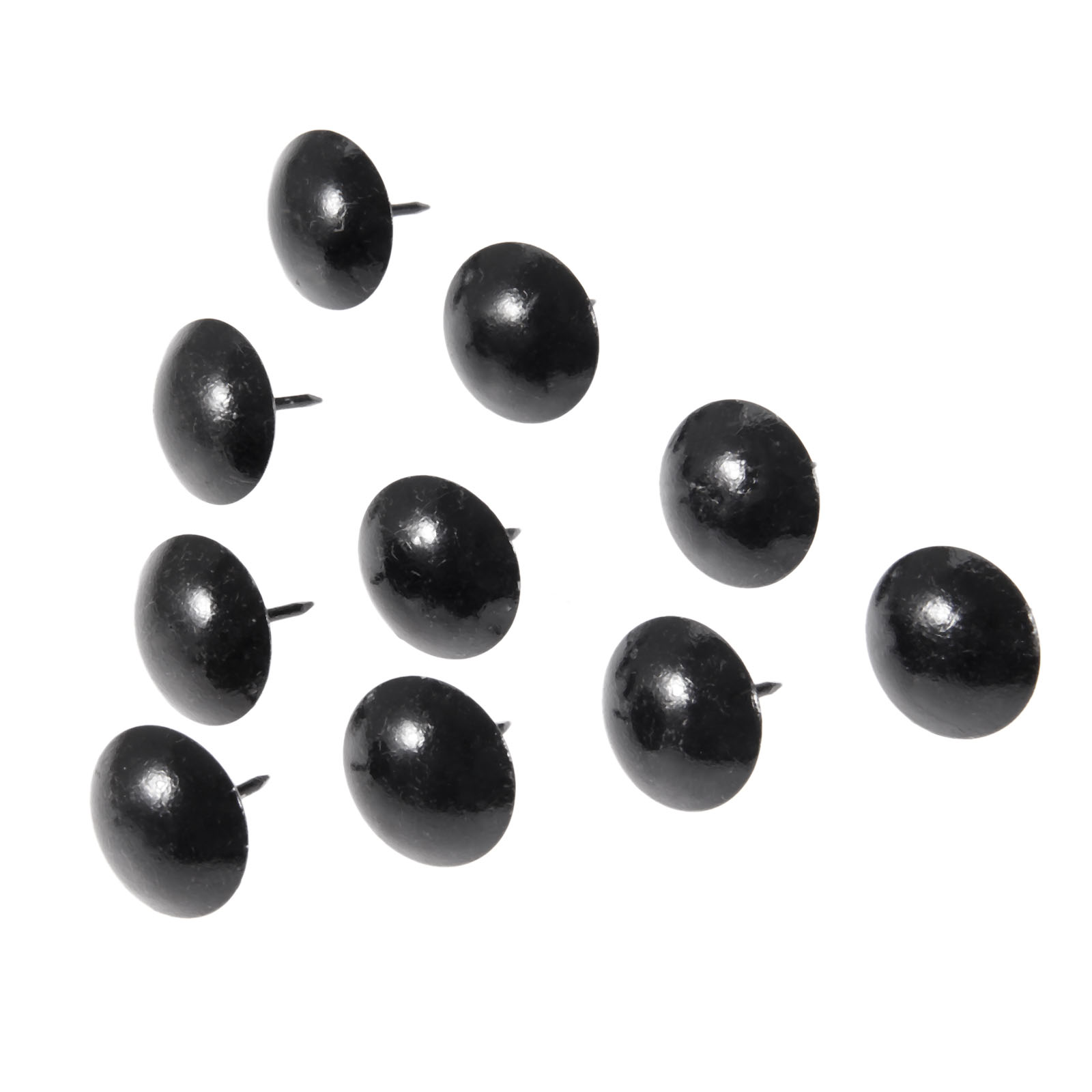 DRELD 10Pcs 25mm Antique Black - Furniture Upholstery Hardware review and price
