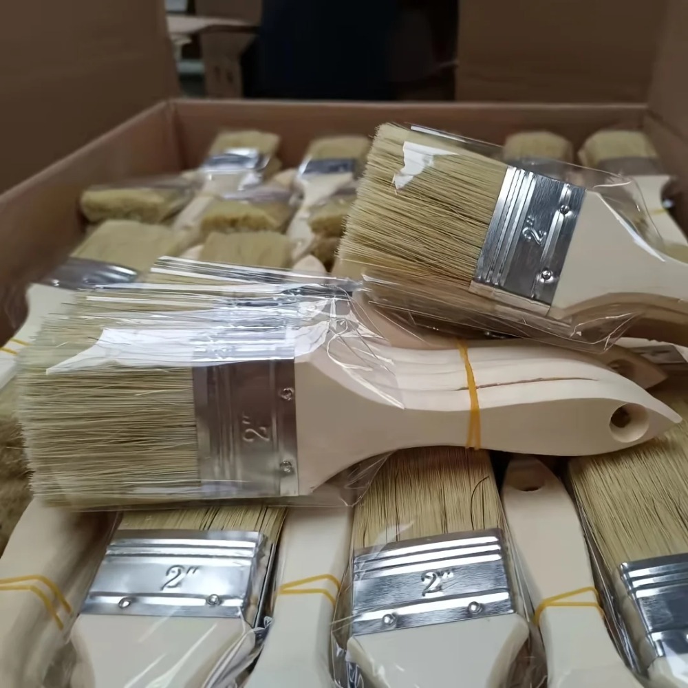 Wooden Paint Brush Set with Er - Furniture Hardware Design review and price