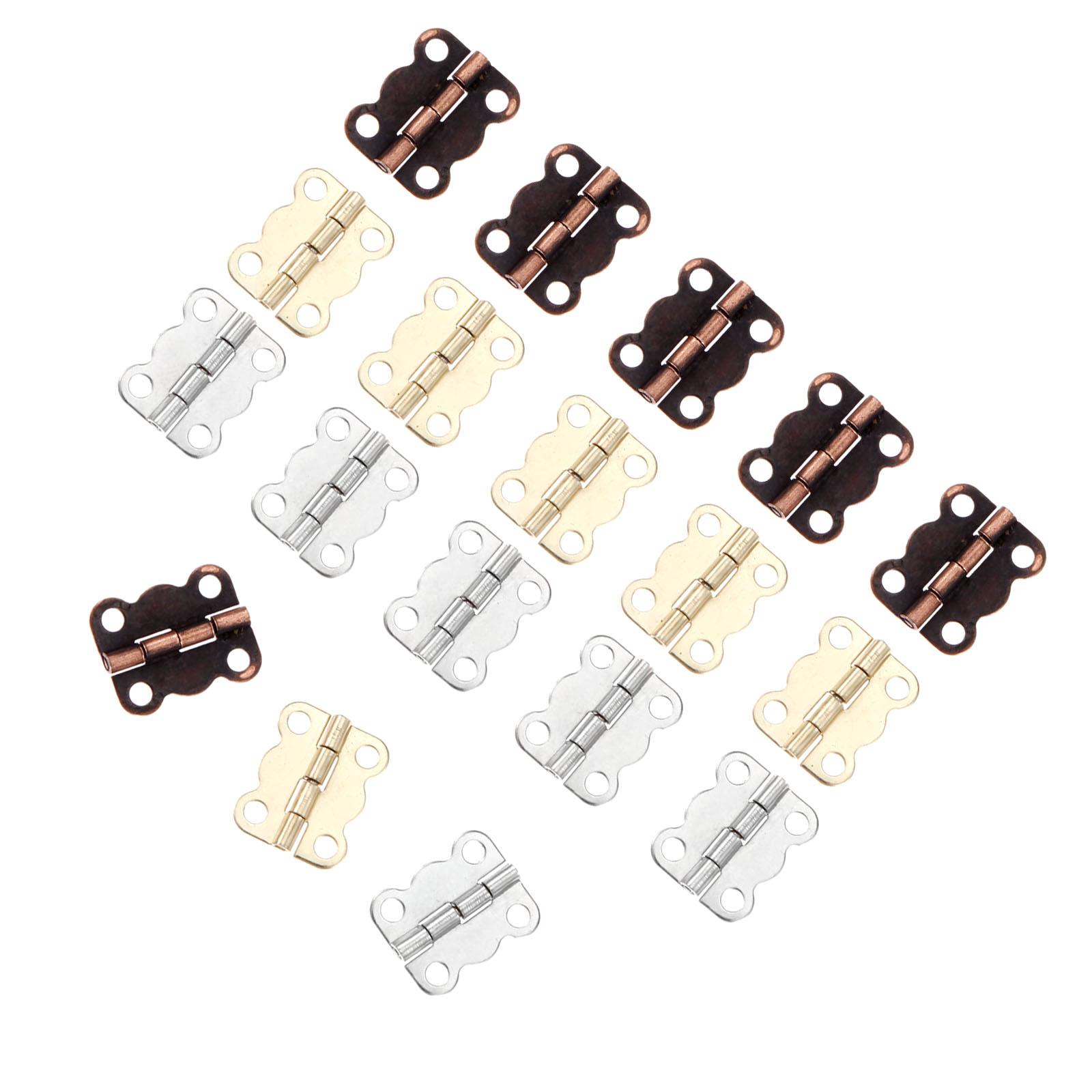 10pcs Butterfly Hinges w/screw - Furniture Hardware Vintage review and price