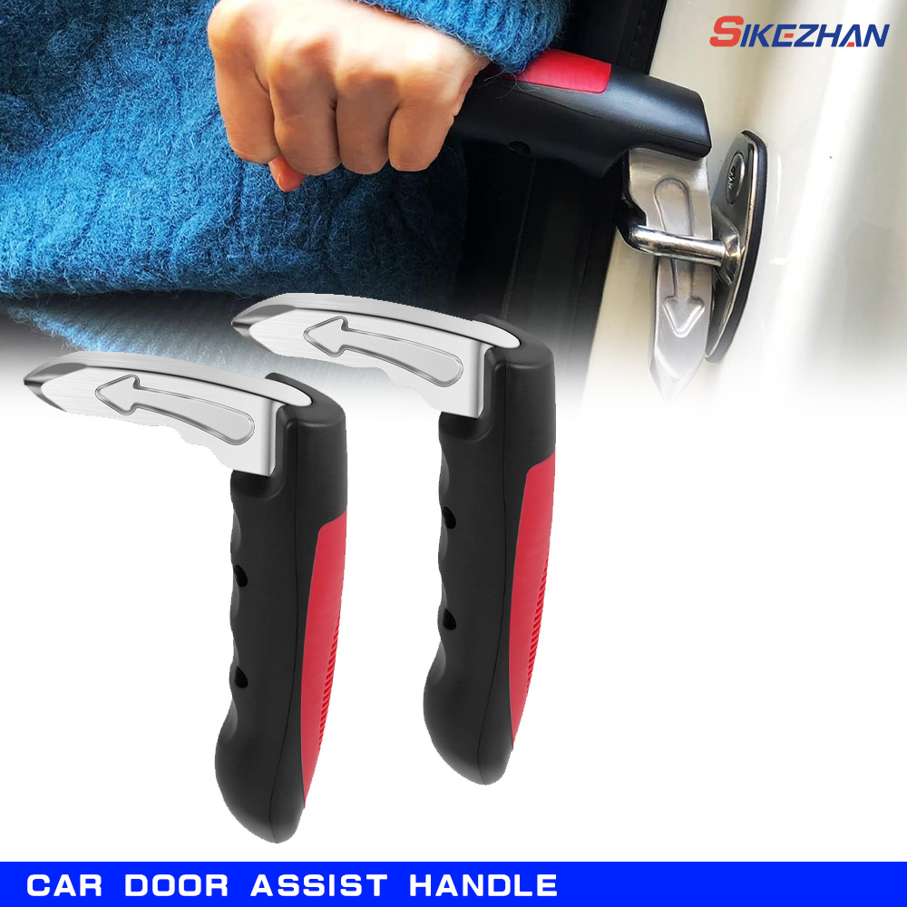 1-2Pcs Car Door Assist Handle  - Door Handle Bar review and price