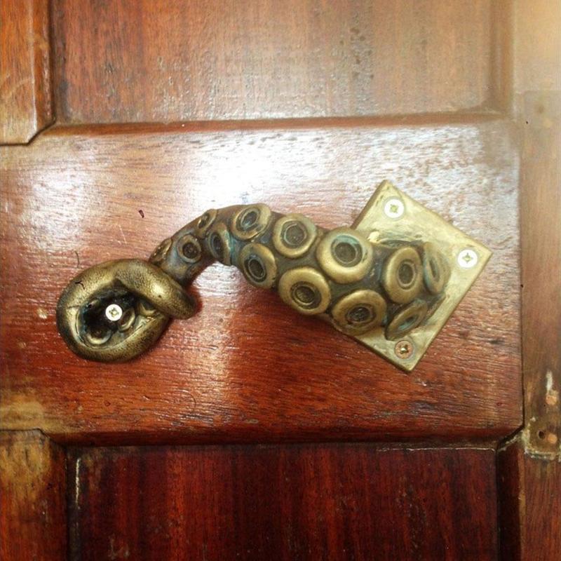 Vintage Octopus Door Knob Outd - Door Handle Bar review and price