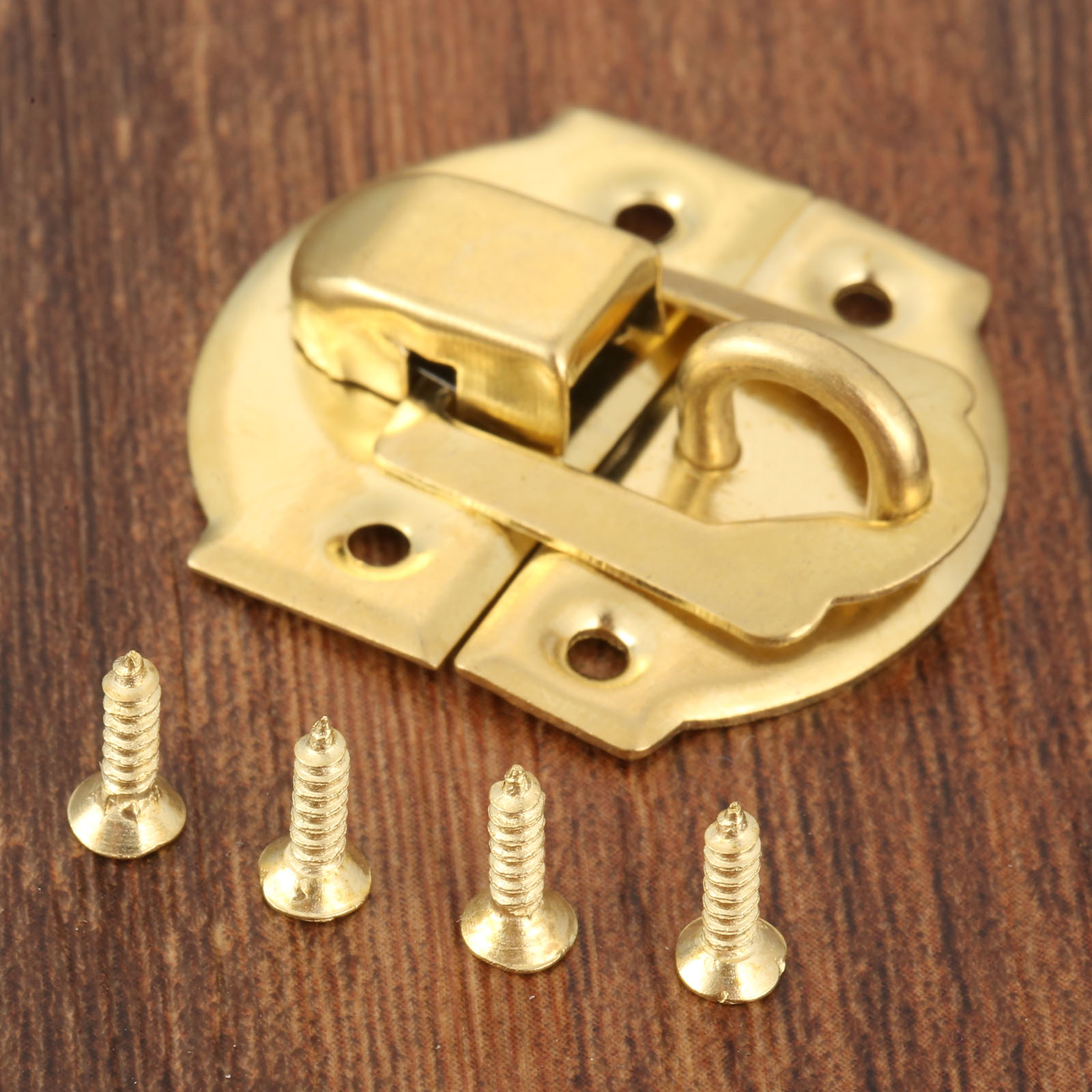 10pcs Golden Box Latch Clasps  - Furniture Hardware Vintage review and price