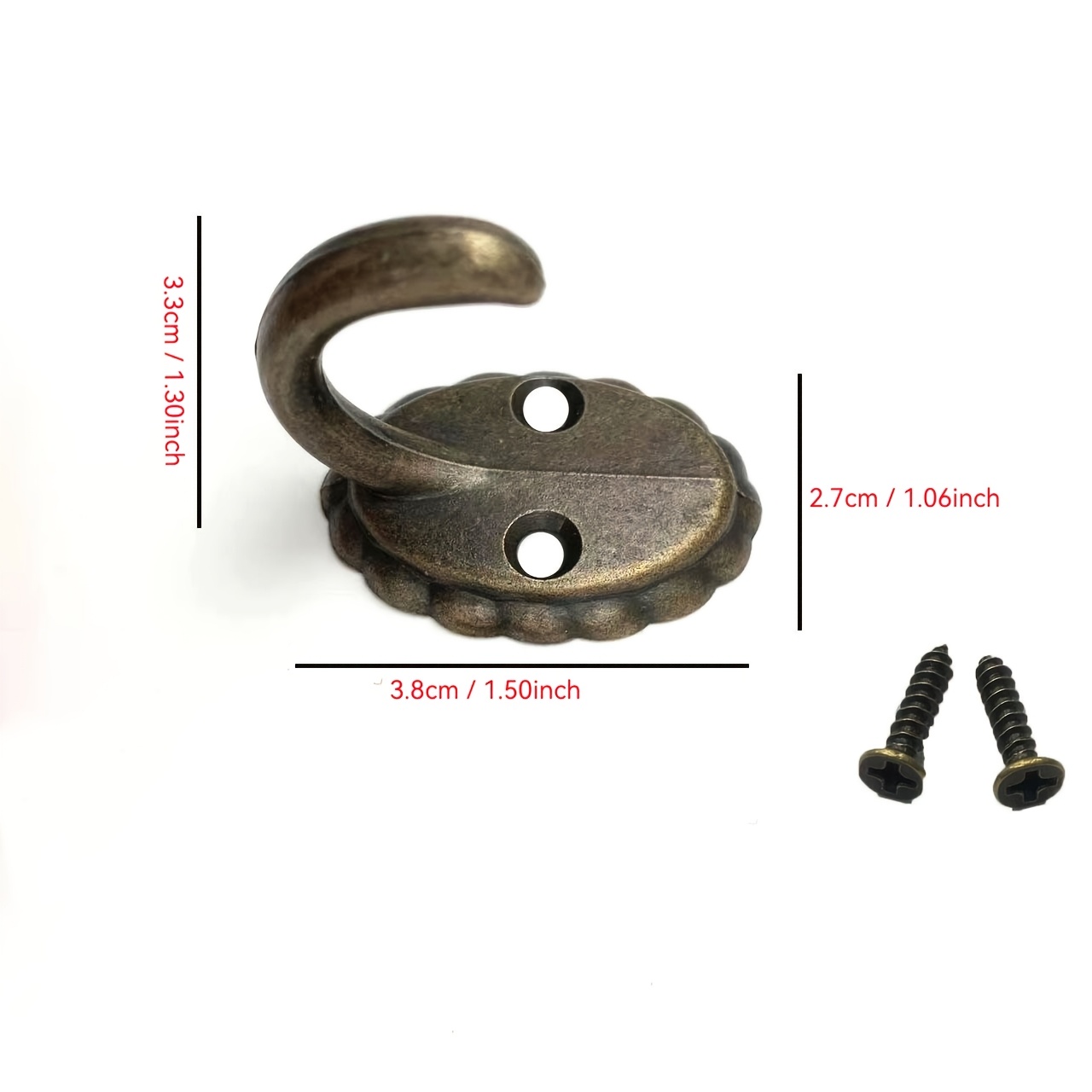 4Pcs Bronze Color Clothes Hang - Furniture Hardware Wholesale review and price