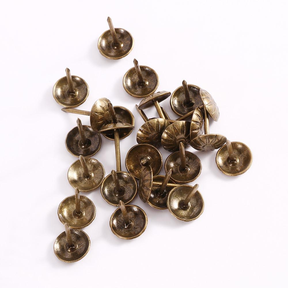 Chrysanthemum Brass Upholstery - Furniture Upholstery Hardware review and price