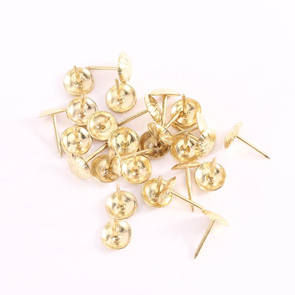 Chrysanthemum Brass Upholstery - Furniture Upholstery Hardware review and price