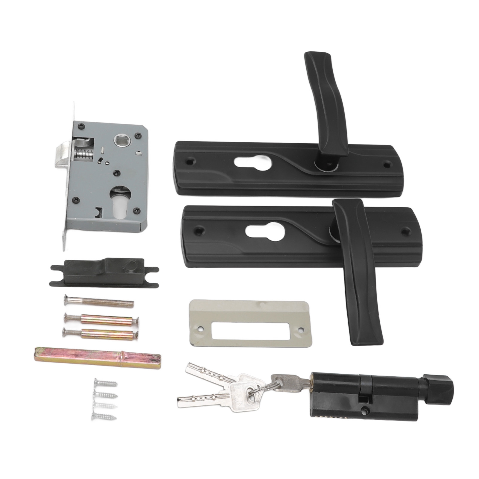 Door Handle Lock Manganese Ste - Door Handle Bar review and price