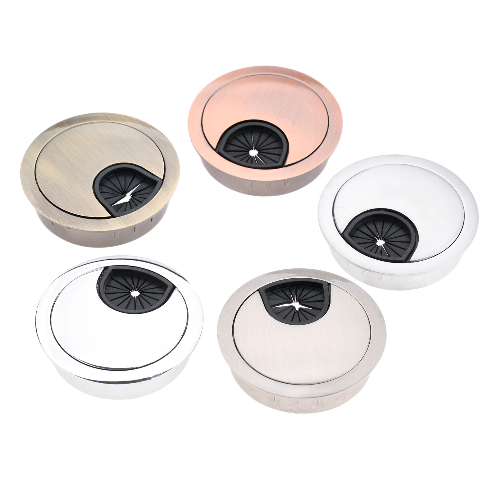 1Pc Zinc Alloy Desk Wire Hole  - Furniture Hardware Outlet review and price
