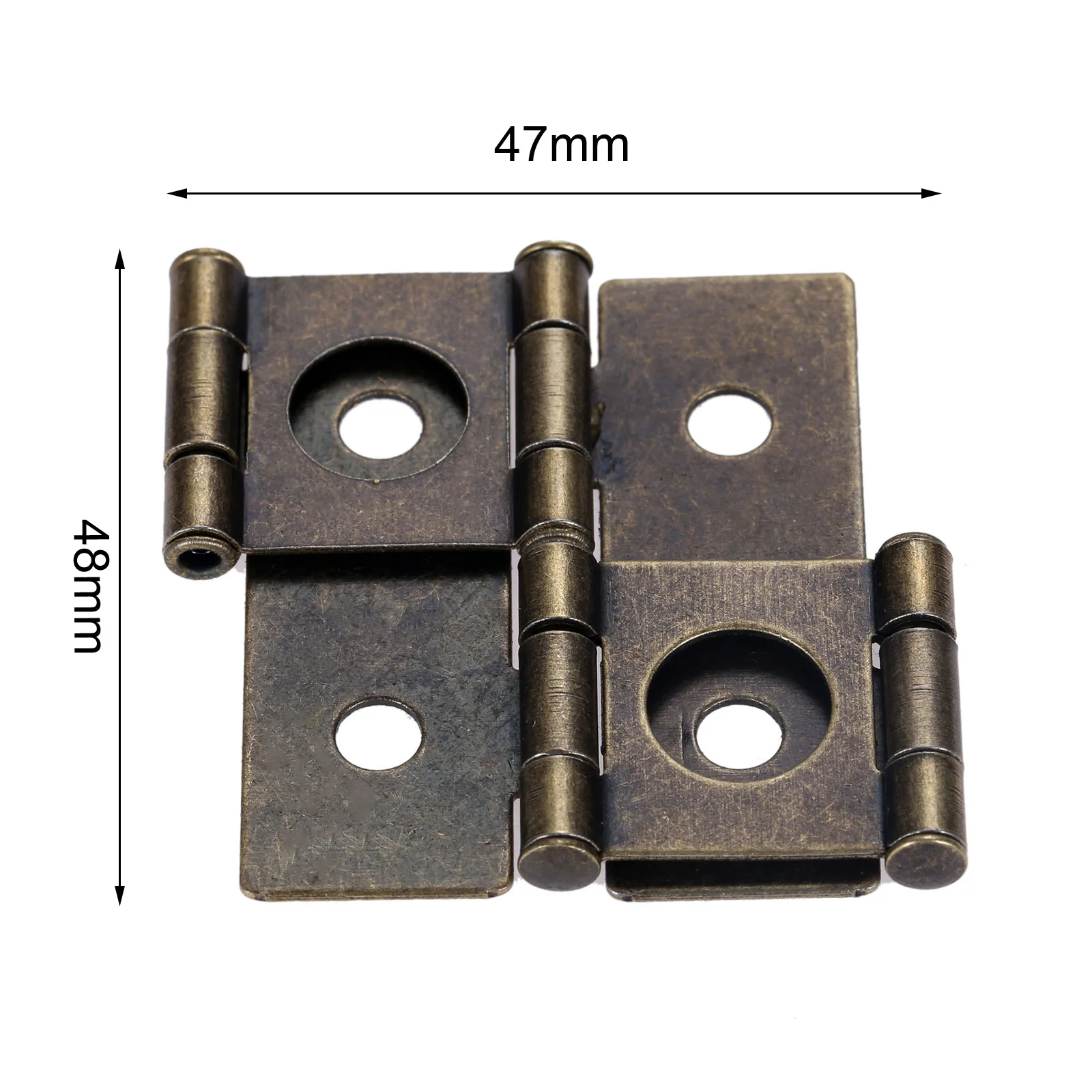 2pcs Antique Bronze Double Bea - Furniture Hardware Vintage review and price