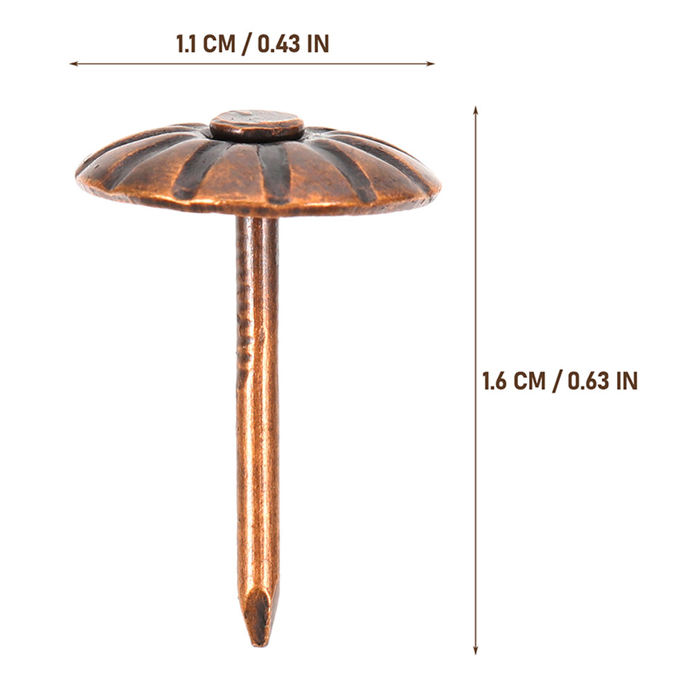 200 Pcs Decorative Tacks Nails - Furniture Upholstery Hardware review and price