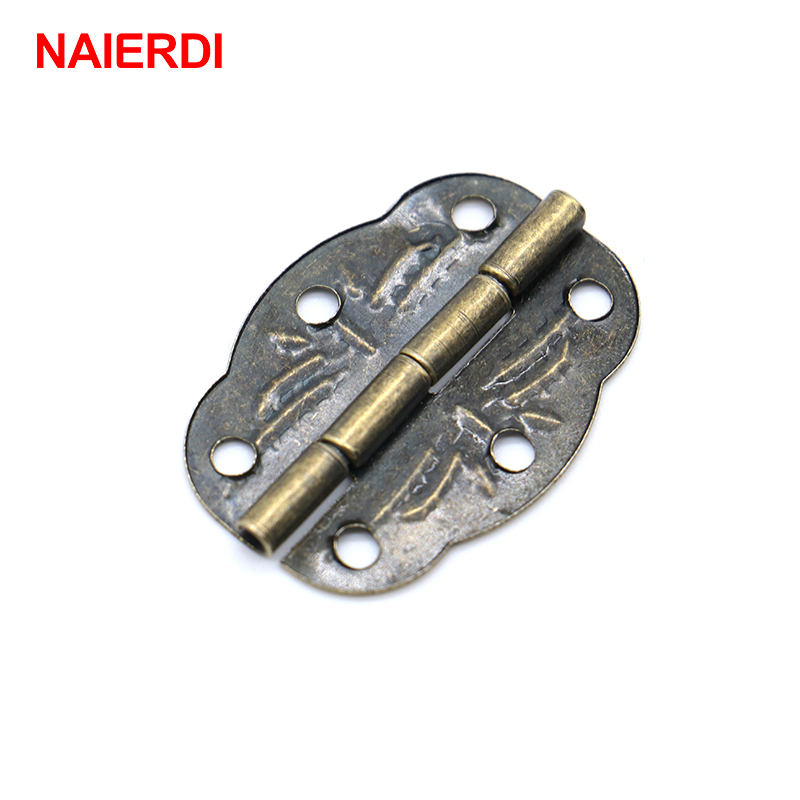 20pcs NAIERDI Bronze Hinges De - Furniture Hardware Vintage review and price