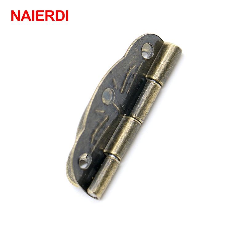 20pcs NAIERDI Bronze Hinges De - Furniture Hardware Vintage review and price