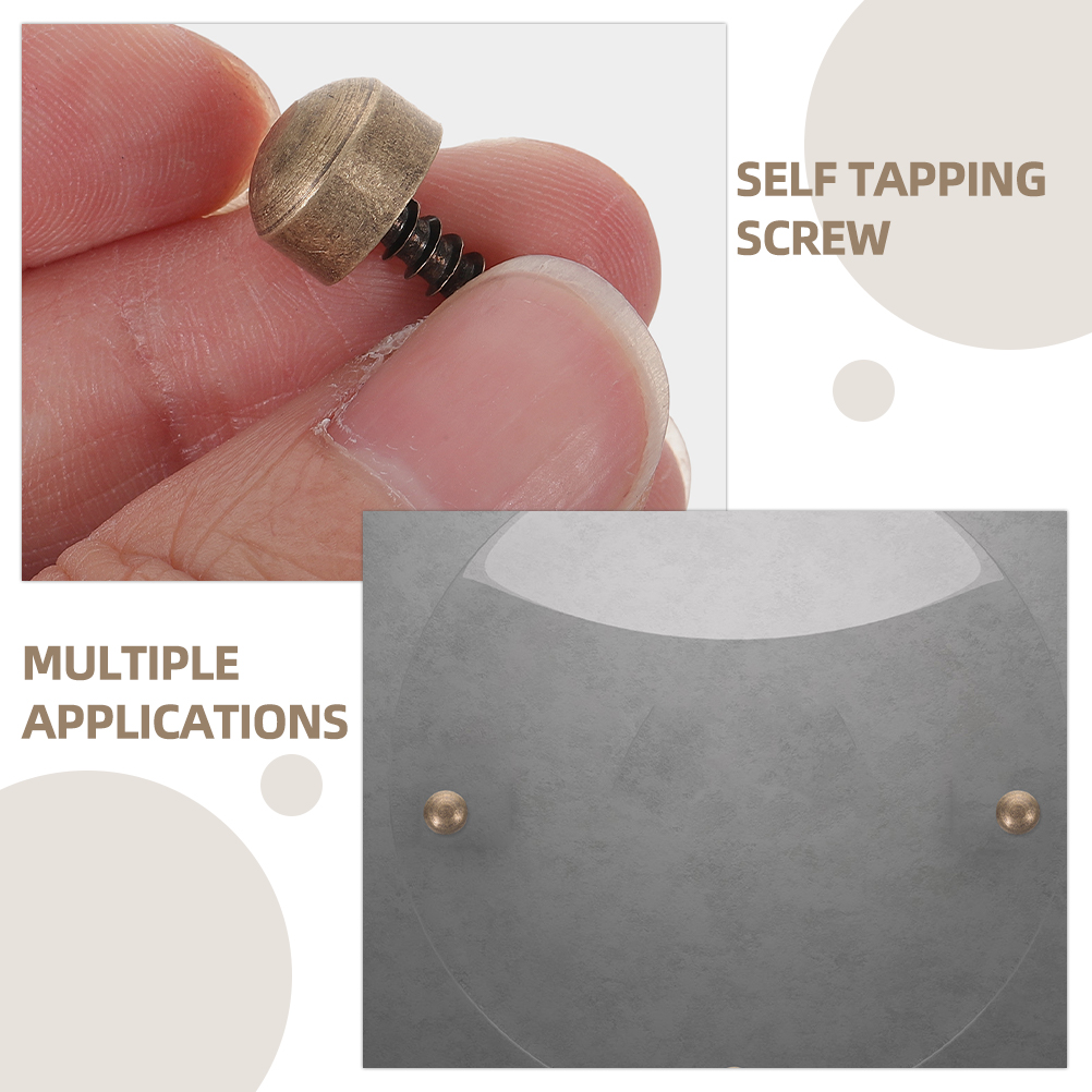 24Pcs Self Tapping Screw Cap C - Furniture Hardware Covers review and price