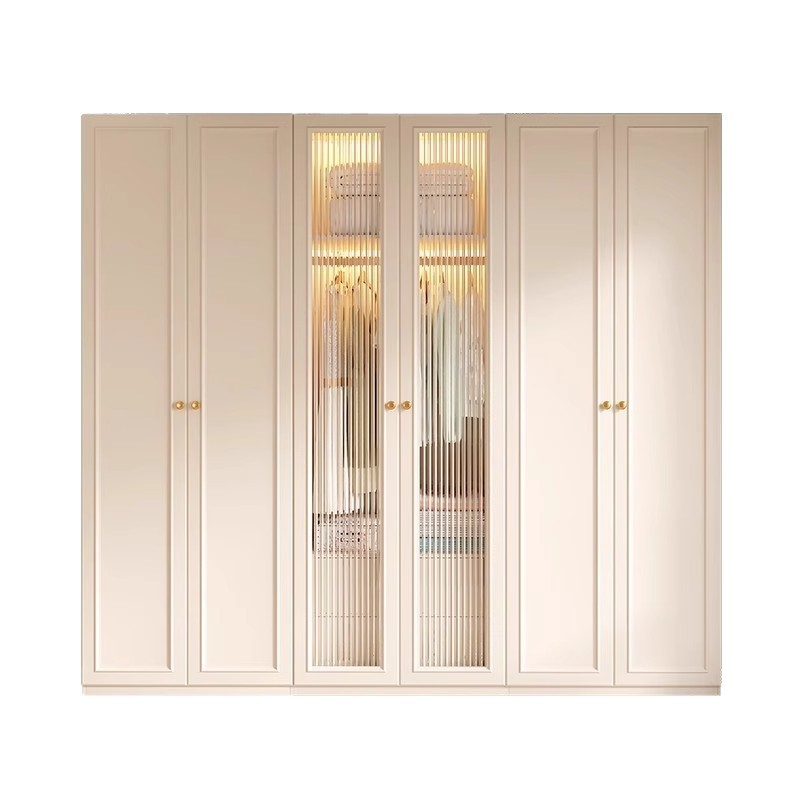 #White modern wardrobe with gl - Furniture Upholstery Hardware review and price