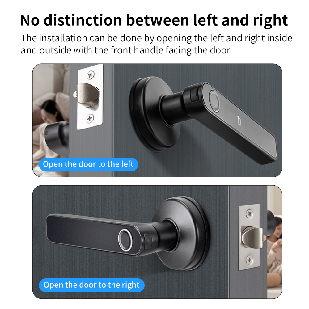 Tuya Bluetooth Smart Door Lock - Door Handle Bar review and price