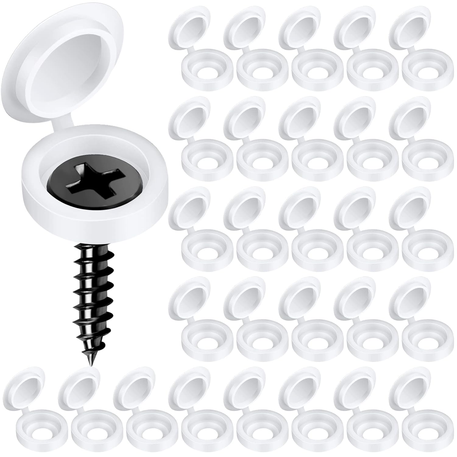 100pcs Screw Decorative Cover  - Furniture Hardware Covers review and price