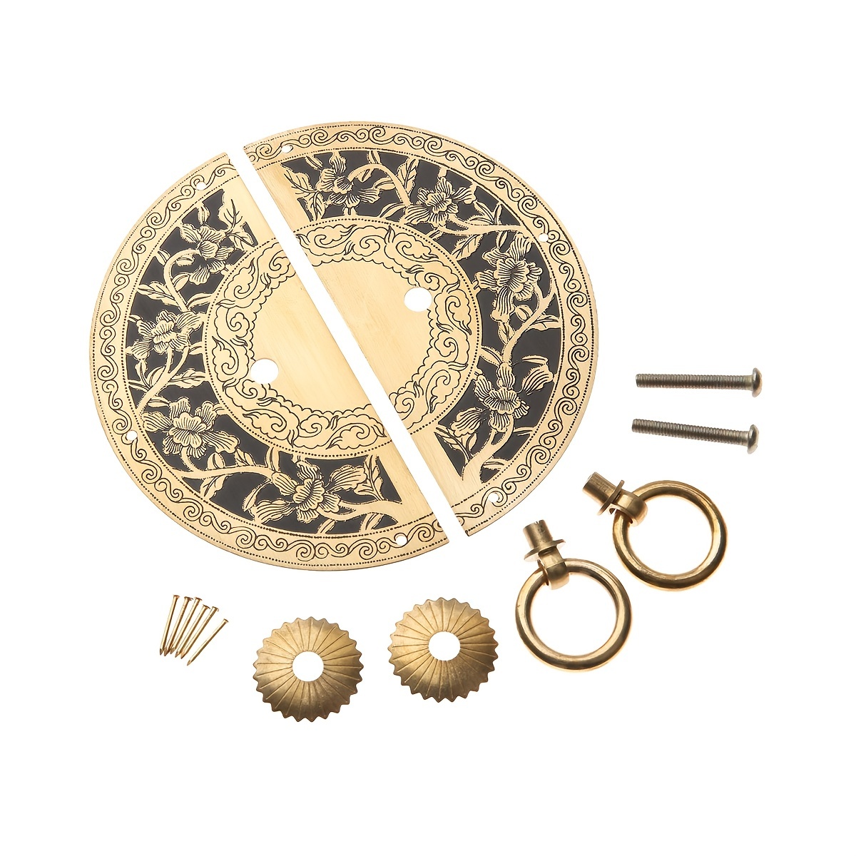 Vintage Brass Latch Plate Hand - Furniture Hardware Vintage review and price